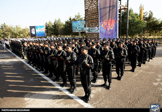 صبحگاه مشترک نیروی انتظامی