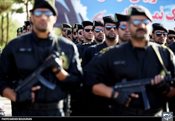 صبحگاه مشترک نیروی انتظامی