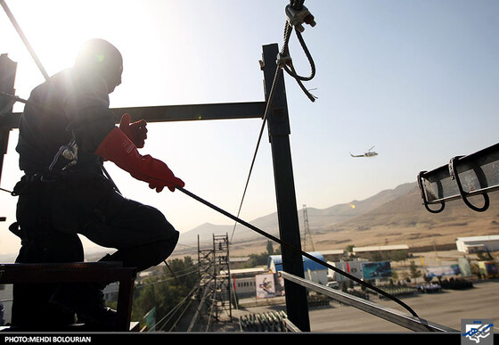 صبحگاه مشترک نیروی انتظامی