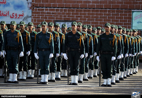 صبحگاه مشترک نیروی انتظامی