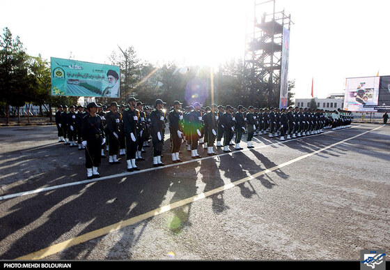 صبحگاه مشترک نیروی انتظامی