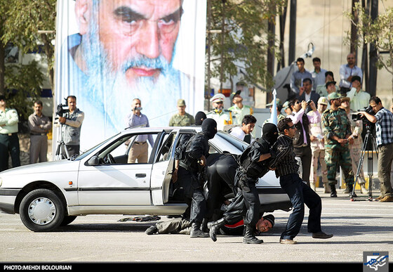 صبحگاه مشترک نیروی انتظامی