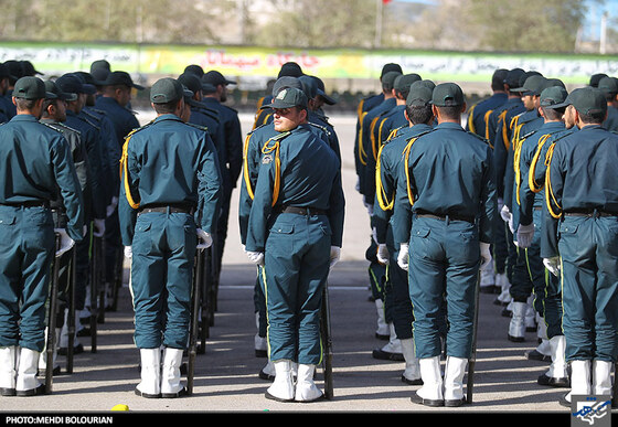 صبحگاه مشترک نیروی انتظامی