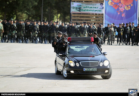 صبحگاه مشترک نیروی انتظامی