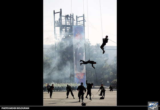 صبحگاه مشترک نیروی انتظامی