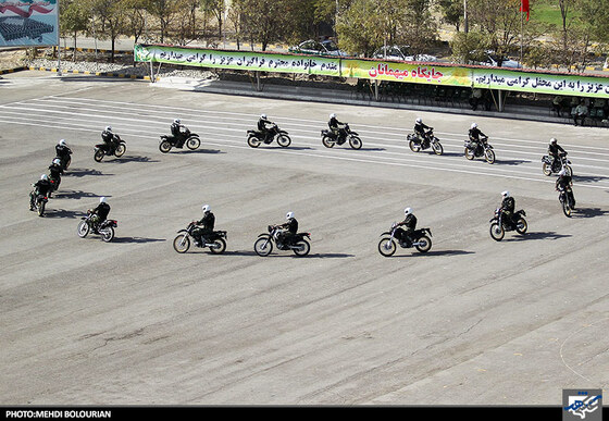 صبحگاه مشترک نیروی انتظامی