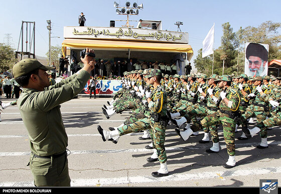 صبحگاه مشترک نیروی انتظامی