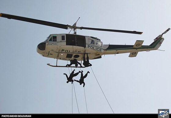 صبحگاه مشترک نیروی انتظامی