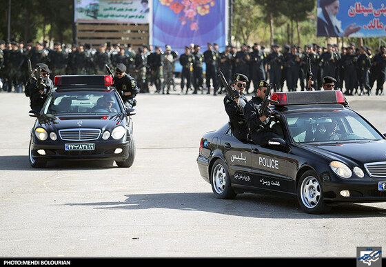 صبحگاه مشترک نیروی انتظامی