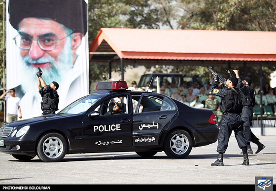 صبحگاه مشترک نیروی انتظامی