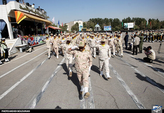 صبحگاه مشترک نیروی انتظامی