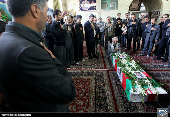 تشییع پیکر شهید عمادی