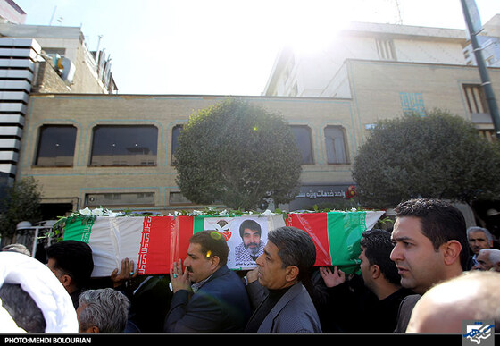 تشییع پیکر شهید عمادی