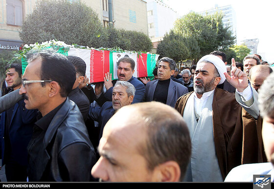 تشییع پیکر شهید عمادی