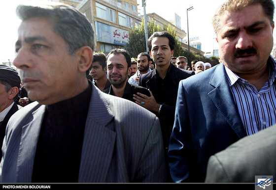 تشییع پیکر شهید عمادی