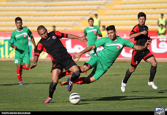 دیدار ابومسلم مشهد  و ایران جوان بوشهر
