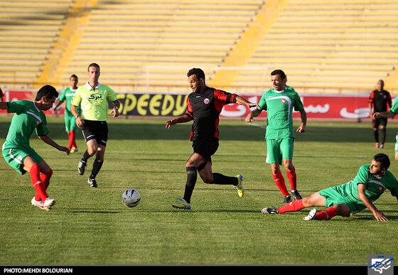 دیدار ابومسلم مشهد  و ایران جوان بوشهر
