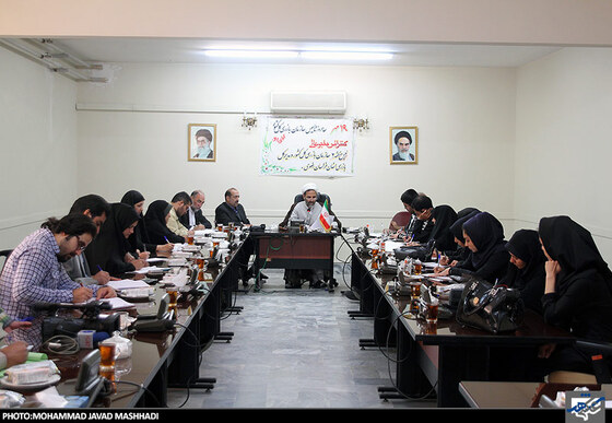 نشست خبری حجه الاسلام درویشیان رییس سازمان بازرسی خراسان رضوی