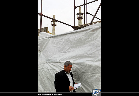 مراسم دعای روز عرفه در حرم رضوی