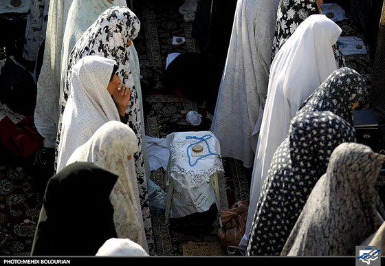 اقامه نماز عید سعید قربان در حرم رضوی