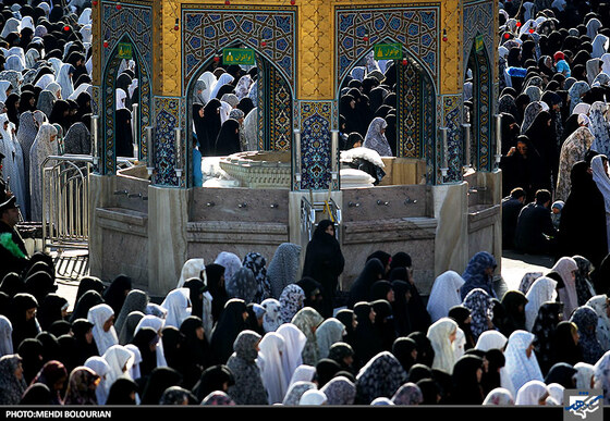 اقامه نماز عید سعید قربان در حرم رضوی