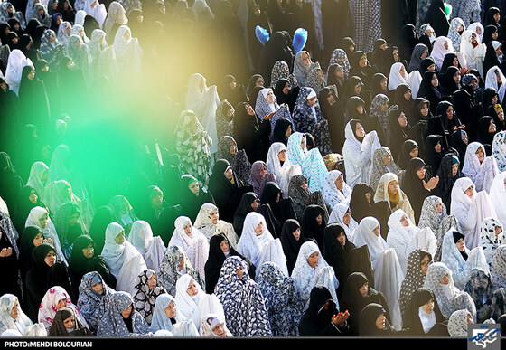 اقامه نماز عید سعید قربان در حرم رضوی