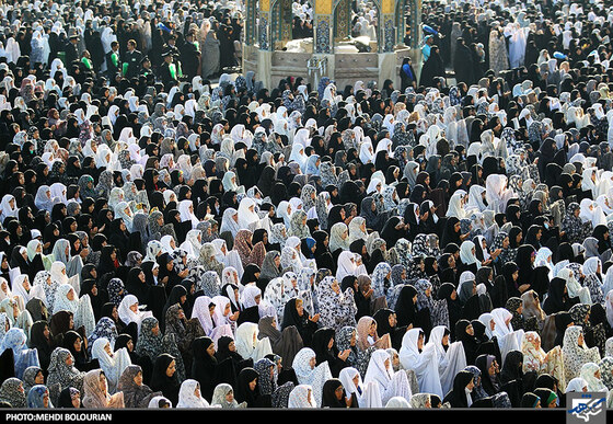 اقامه نماز عید سعید قربان در حرم رضوی