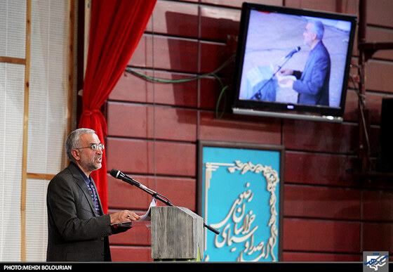 سخنرانی محسن انتظاری هروی نایب رییس شورای اسلامی شهر مشهد در مراسم تودیع و معارفه شهردار مشهد