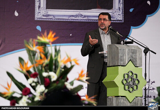 سخنرانی سید محمد پژمان شهردار سابق مشهد و معاون وزیر راه و شهرسازی در مراسم تودیع و معارفه شهردار مشهد