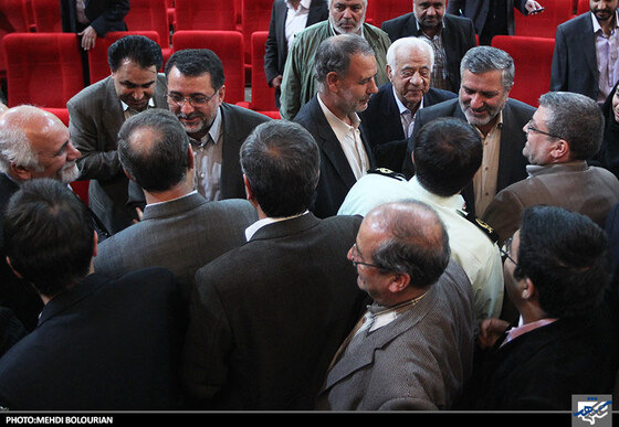 سید صولت مرتضوی شهردار و سید محمد پژمان شهردار سابق مشهد