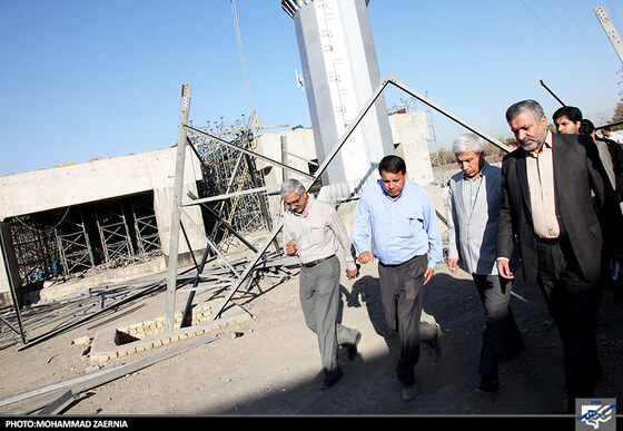 بازدید شهردار مشهد از پروژه های عمرانی مشهد
