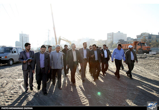 بازدید شهردار مشهد از پروژه های عمرانی مشهد
