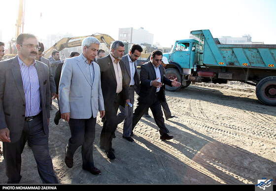 بازدید شهردار مشهد از پروژه های عمرانی مشهد