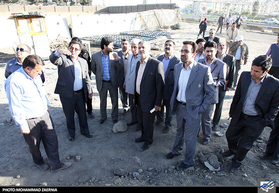 بازدید شهردار مشهد از پروژه های عمرانی مشهد