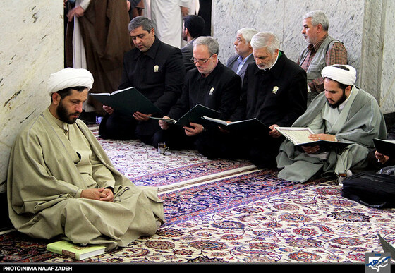 چهلمین روز درگذشت آیت ا... طاهری