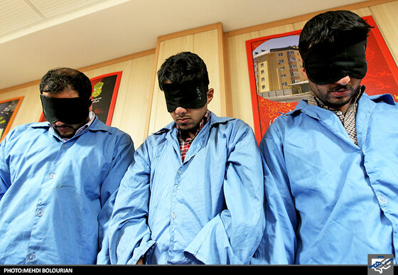 اعضای باند سرقت از موسسه مالی