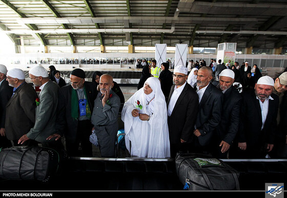 بازگشت اولین گروه حجاج خراسانی