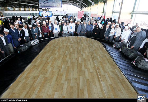 بازگشت اولین گروه حجاج خراسانی