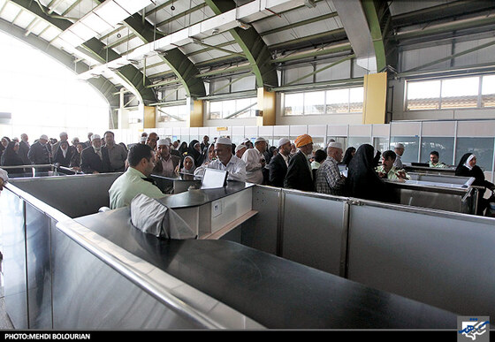 بازگشت اولین گروه حجاج خراسانی