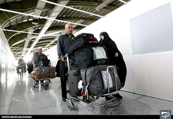 بازگشت اولین گروه حجاج خراسانی