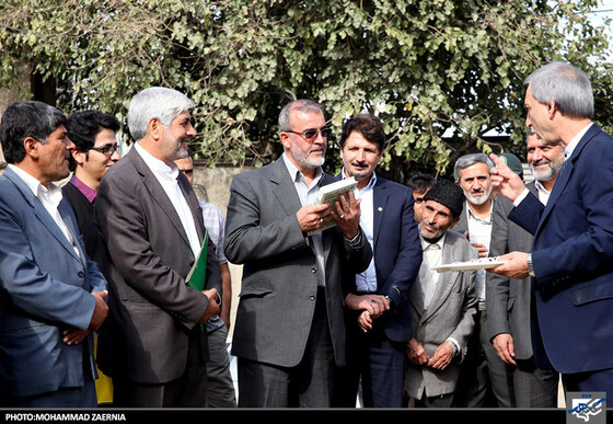 مراسم کلنگ زنی مسکن ارزان قیمت