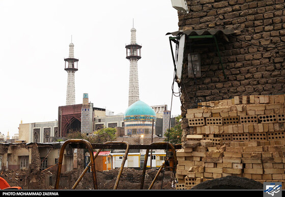 بازدید شهردار از پروژه های عمرانی و سرمایه گزاری