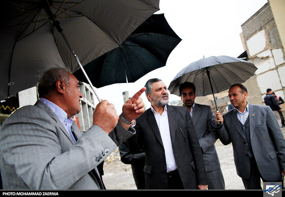 بازدید شهردار از پروژه های عمرانی و سرمایه گزاری