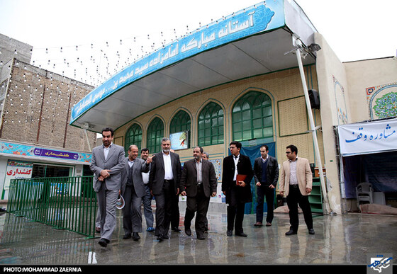 بازدید شهردار از پروژه های عمرانی و سرمایه گزاری