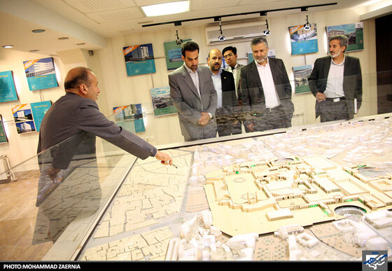 بازدید شهردار از پروژه های عمرانی و سرمایه گزاری