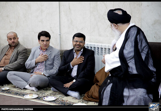 دیدار مدیران شهرداری با آیت الله علم الهدی امام جمعه مشهد