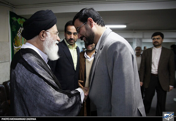 دیدار مدیران شهرداری با آیت الله علم الهدی امام جمعه مشهد
