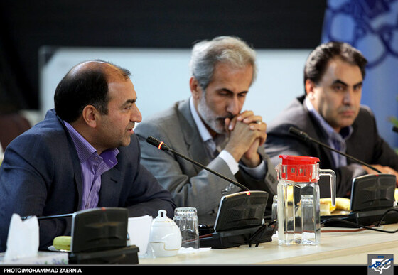 سید عبدالکریم جوادی، محمد سهیلی و مهدی ذاکر الحسینی اعضای شورای اسلامی شهر مشهد