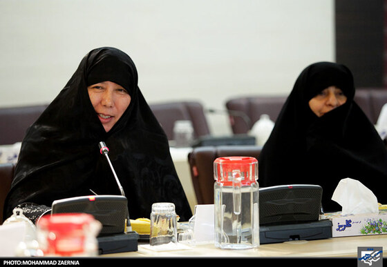 انسیه غفوری و فاطمه غیور اعضای شورای اسلامی شهر مشهد