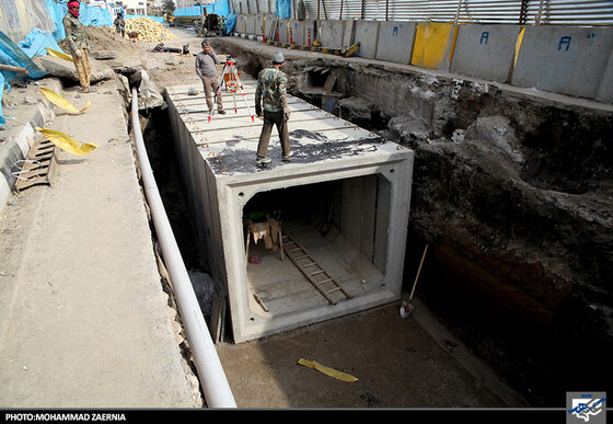 پروژه تونل انرژی خیابان دانشگاه